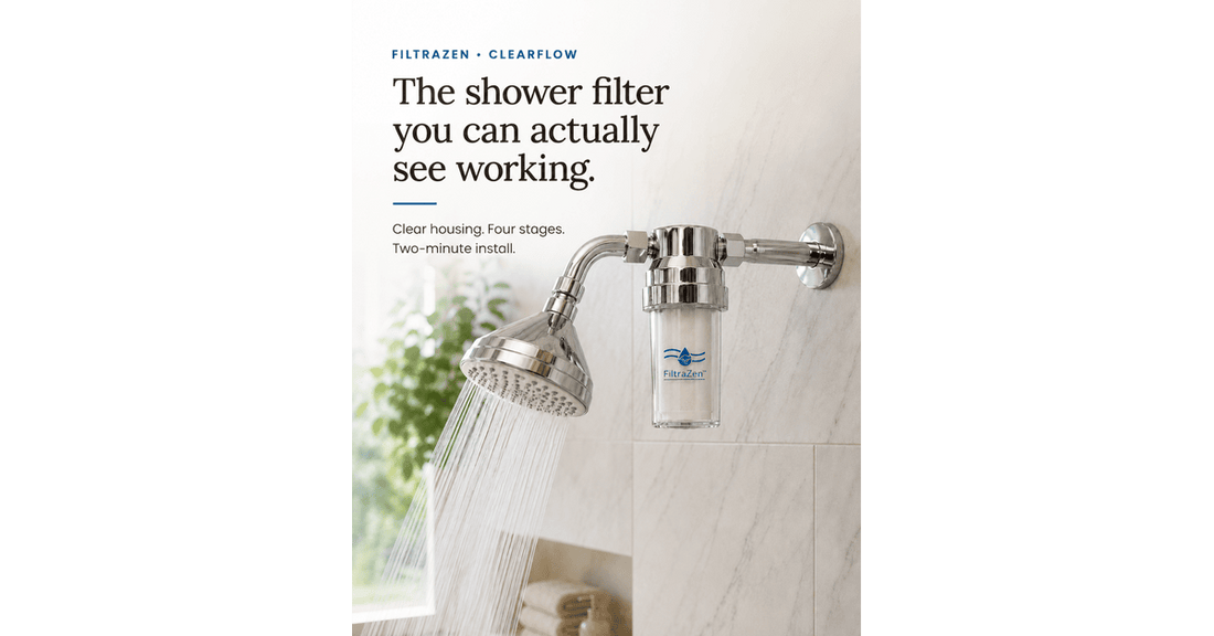 Is a Shower Filter a Water Softener? – FiltraZen ClearFlow